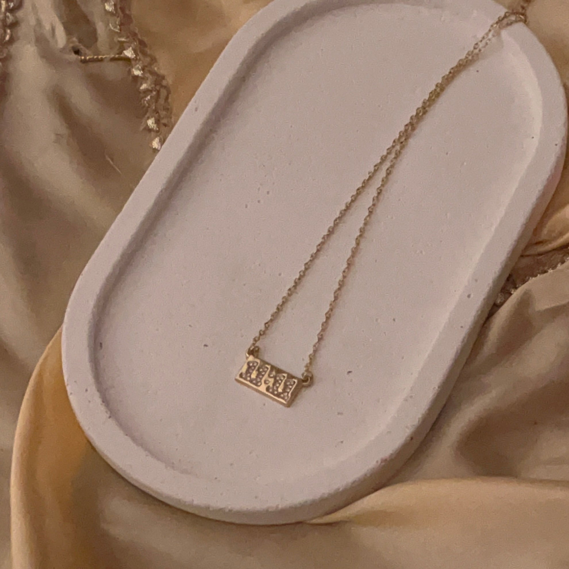 ‘Wish Come True’ Bedazzled Necklace