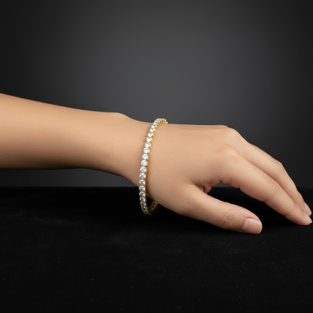 Etherna Stretch Tennis Bracelet