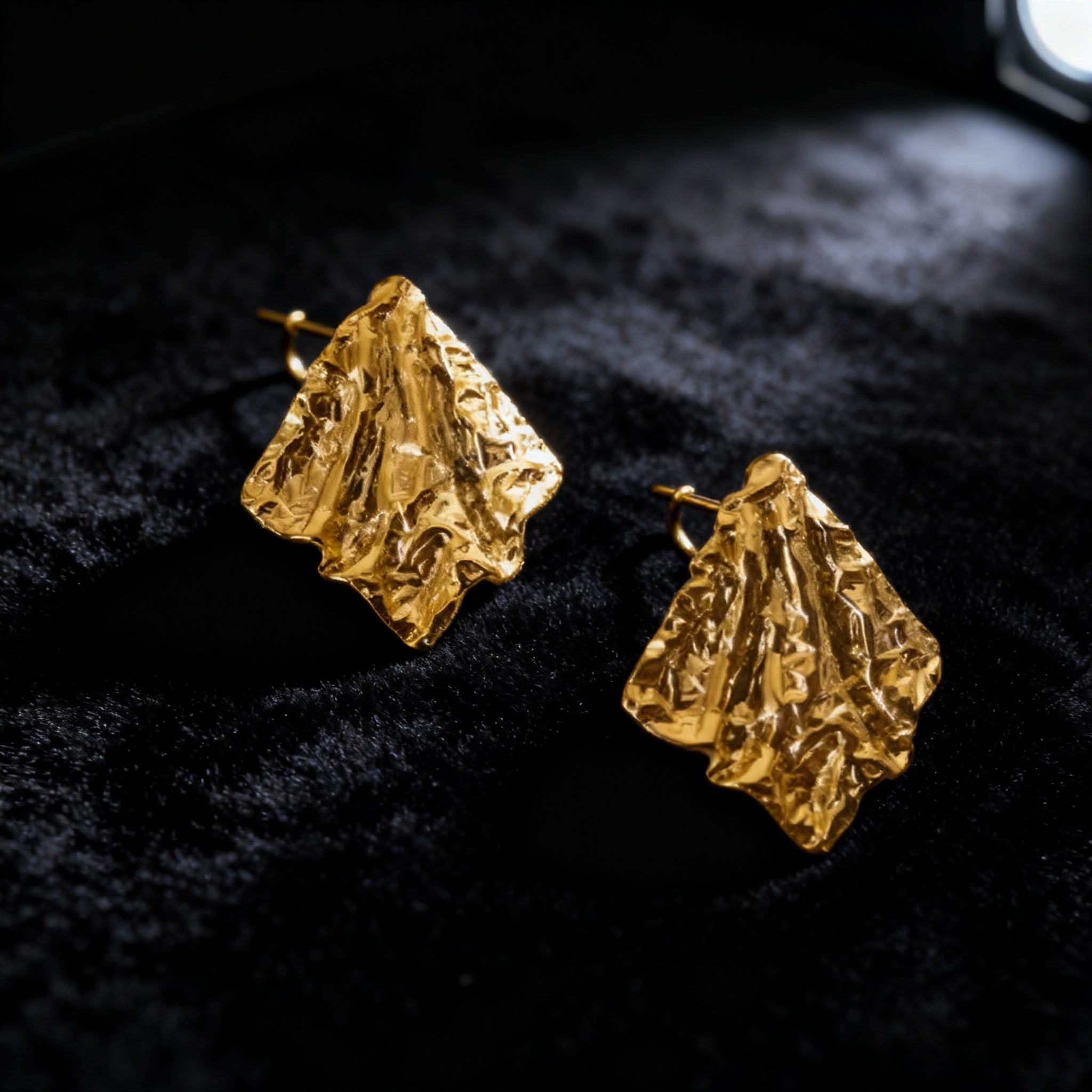 Gold Foil Earrings