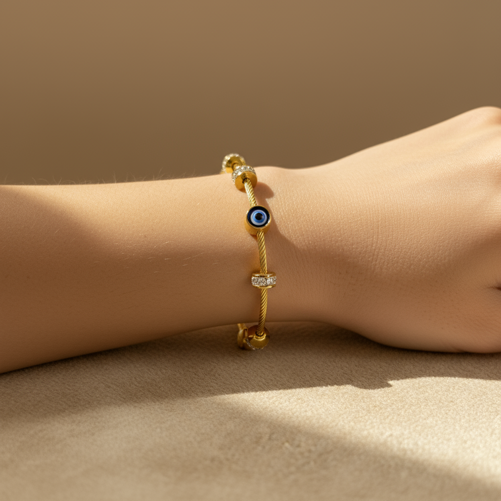 Ward the Evil Eyes Bangle